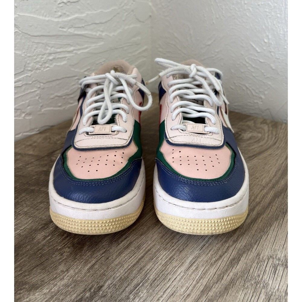 Nike Air Force 1 Shadow Mystic Navy Women’s Sneakers Size 8 - Picture 3 of 11